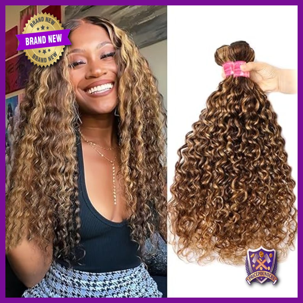 Water Wave Human Hair Extensions 14-18 Inches Brazilian Virgin Quick Weave